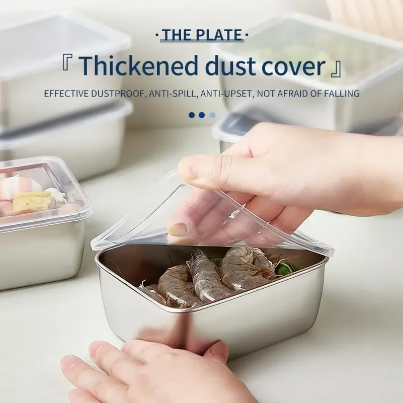 Stainless Steel Food Storage C - Food Storage Box Stainless Steel recensie en prijs