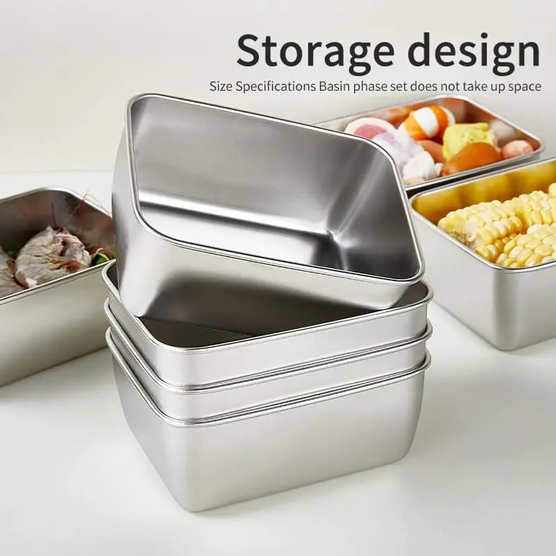 Stainless Steel Food Storage C - Food Storage Box Stainless Steel recensie en prijs