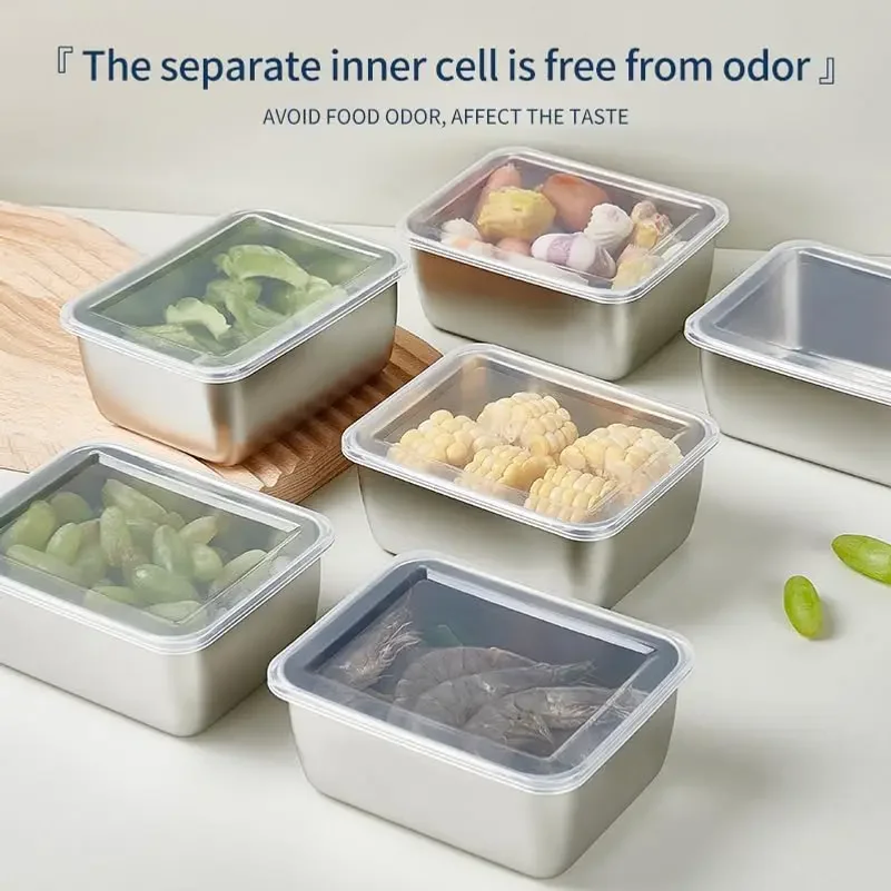 Stainless Steel Food Storage C - Food Storage Box Stainless Steel recensie en prijs