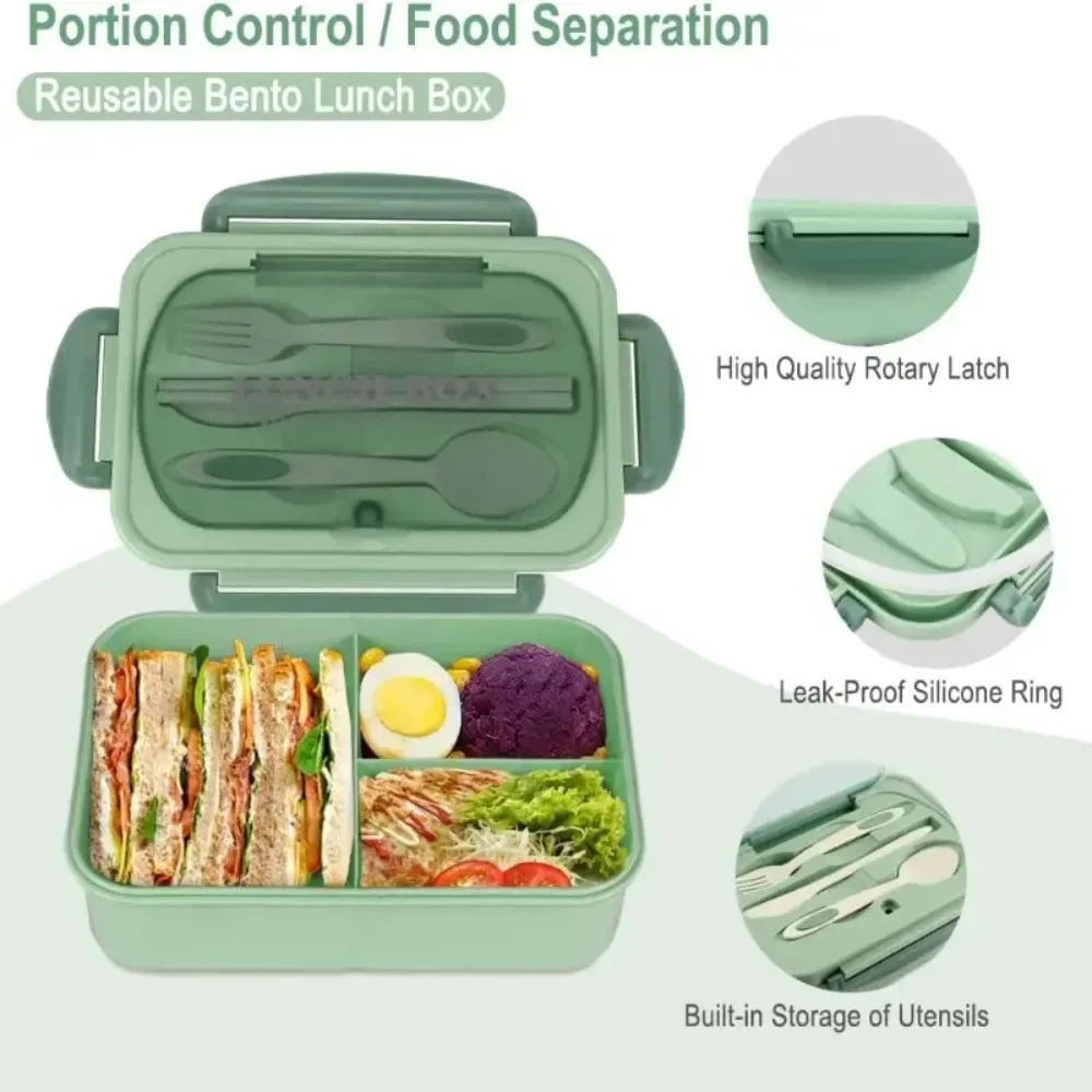 1200ML Bento Lunch Box For Adu - Food Storage Safety recensie en prijs
