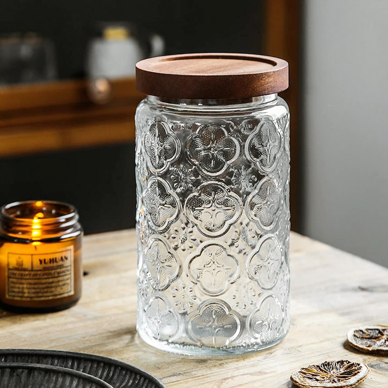 35oz/1000ml Glass Storage Jars - Food Storage Glass Containers recensie en prijs
