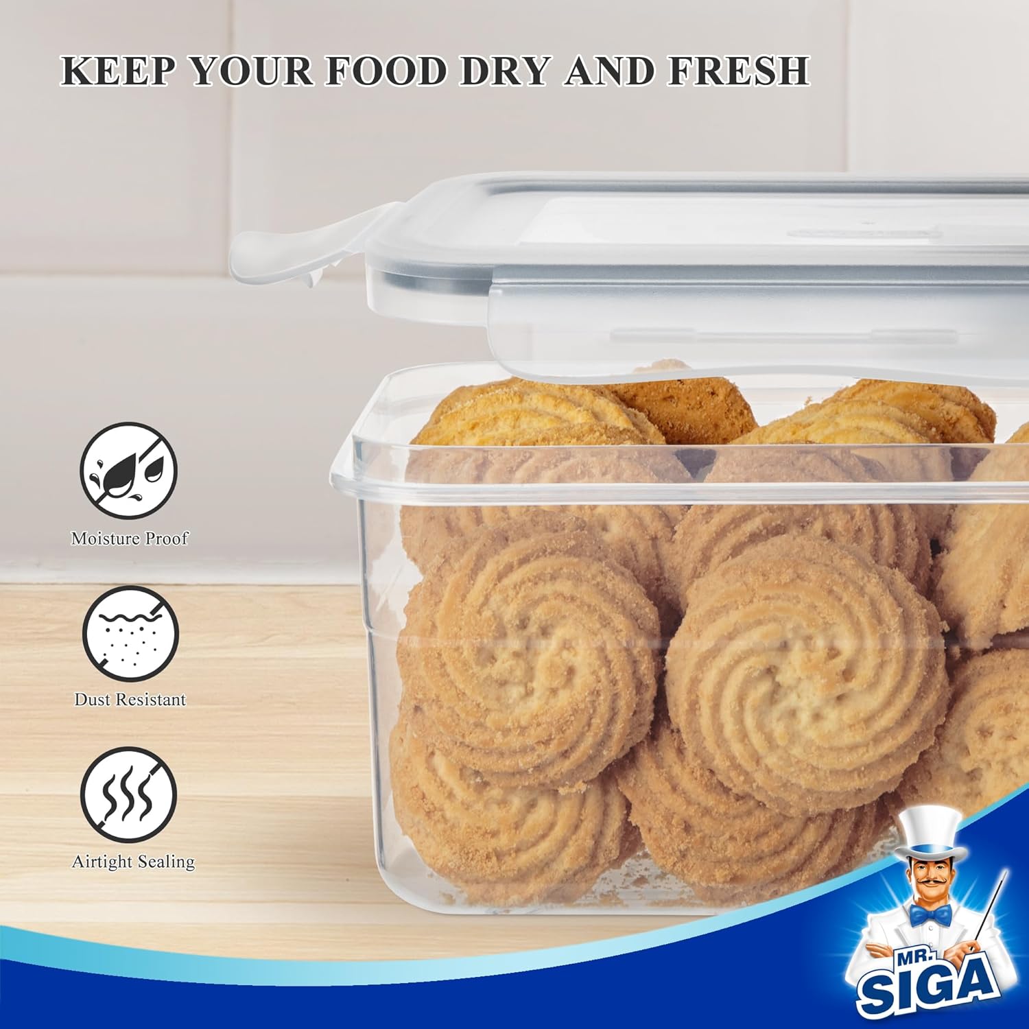 12 Pack Airtight Food Storage  - Food Storage Pantry recensie en prijs