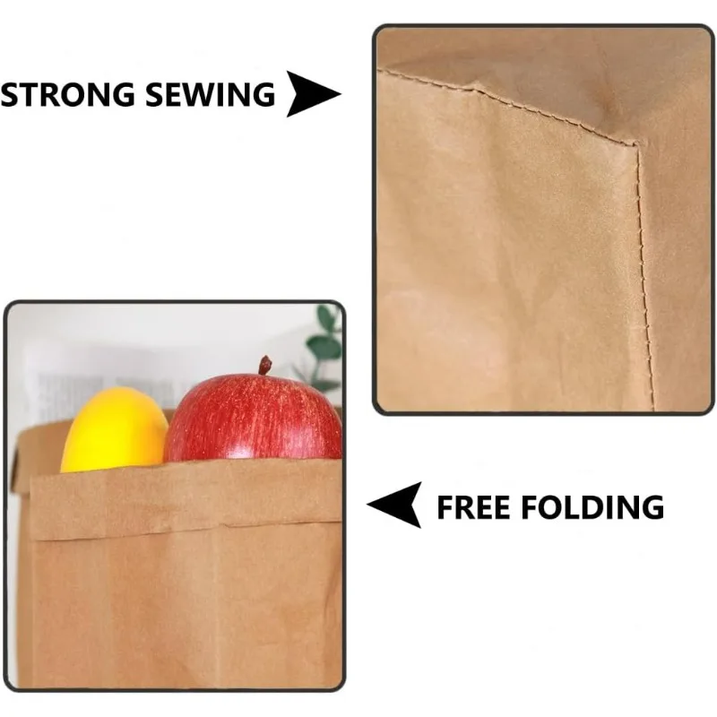 Kraft Paper Bag Washable Paper - Food Storage Reusable Bags recensie en prijs