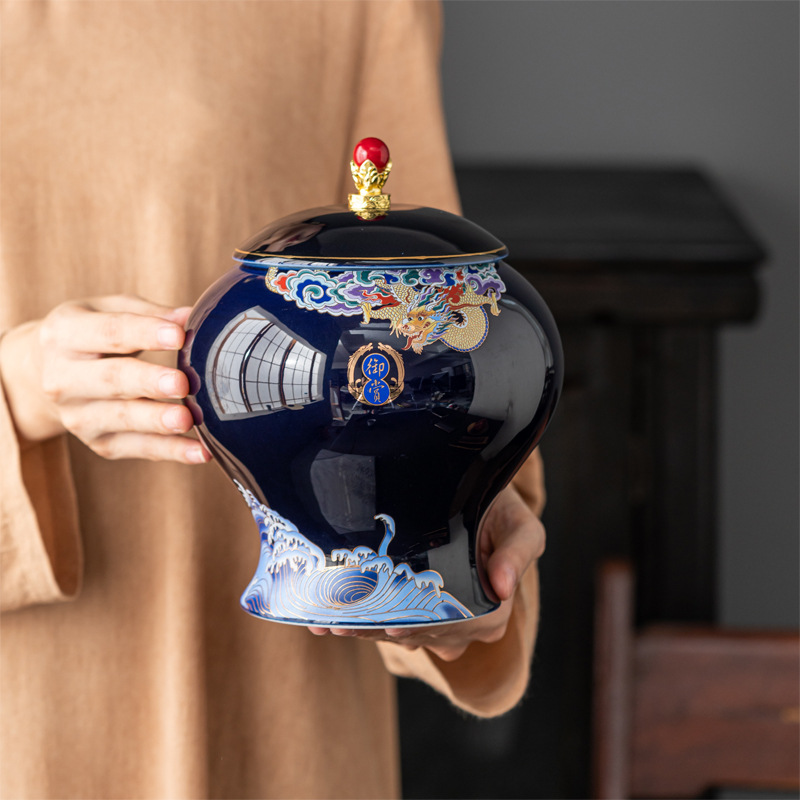 Ceramic Tea Pot Tea Caddy Porc - Food Storage Tank recensie en prijs