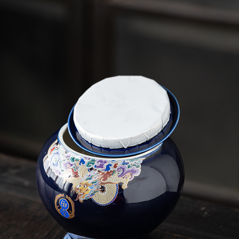 Ceramic Tea Pot Tea Caddy Porc - Food Storage Tank recensie en prijs