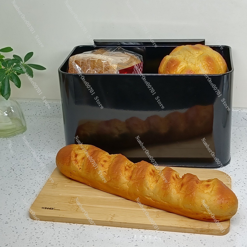Kitchen Bread Box with Bamboo  - Food Storage Box Stainless Steel recensie en prijs