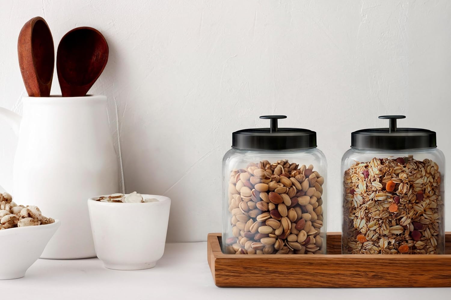 Glass Kitchen Canister Set, Fo - Food Storage Glass Containers recensie en prijs