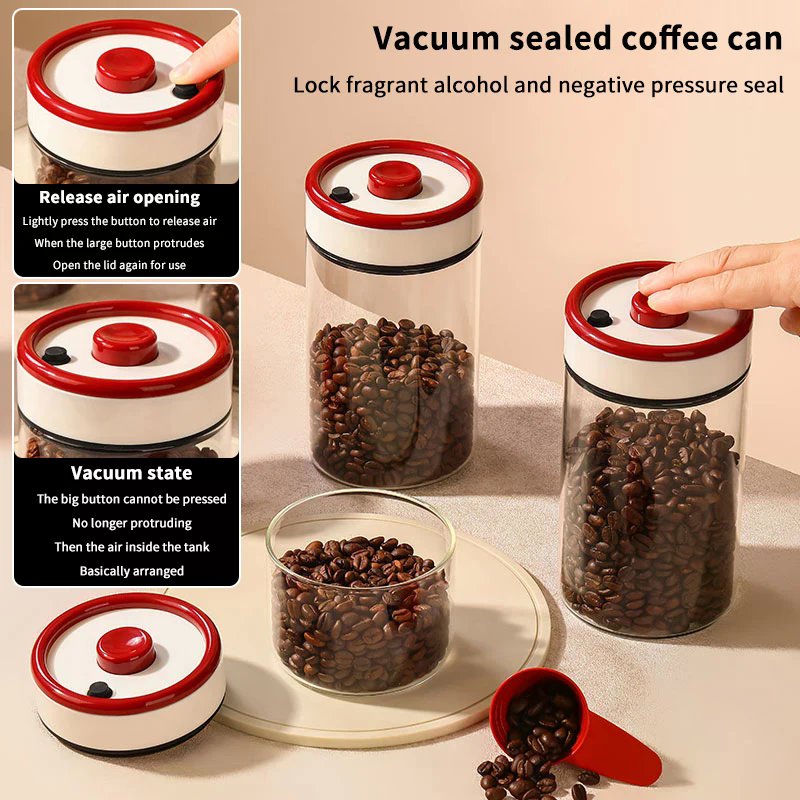 Coffee Beans Vacuum Sealed Tan - Food Storage Tank recensie en prijs