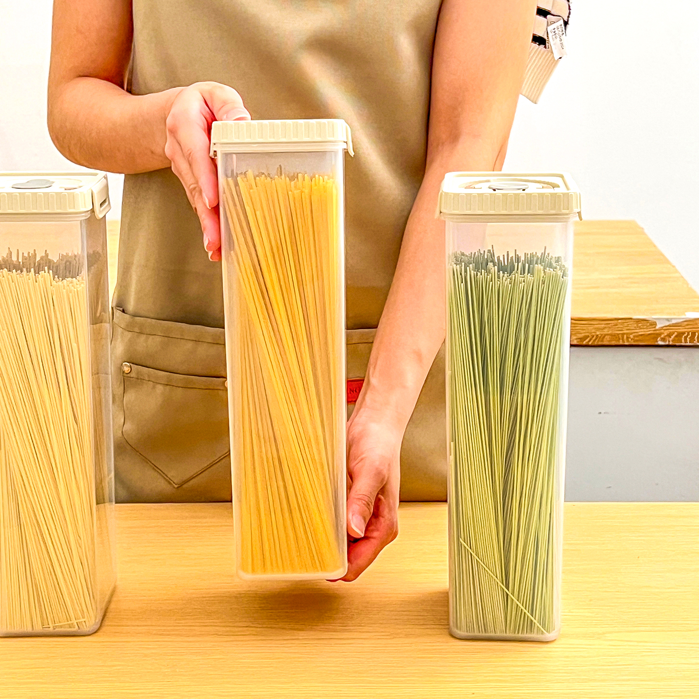 Noodles Sealed Storage Box Wit - Food Storage Design recensie en prijs