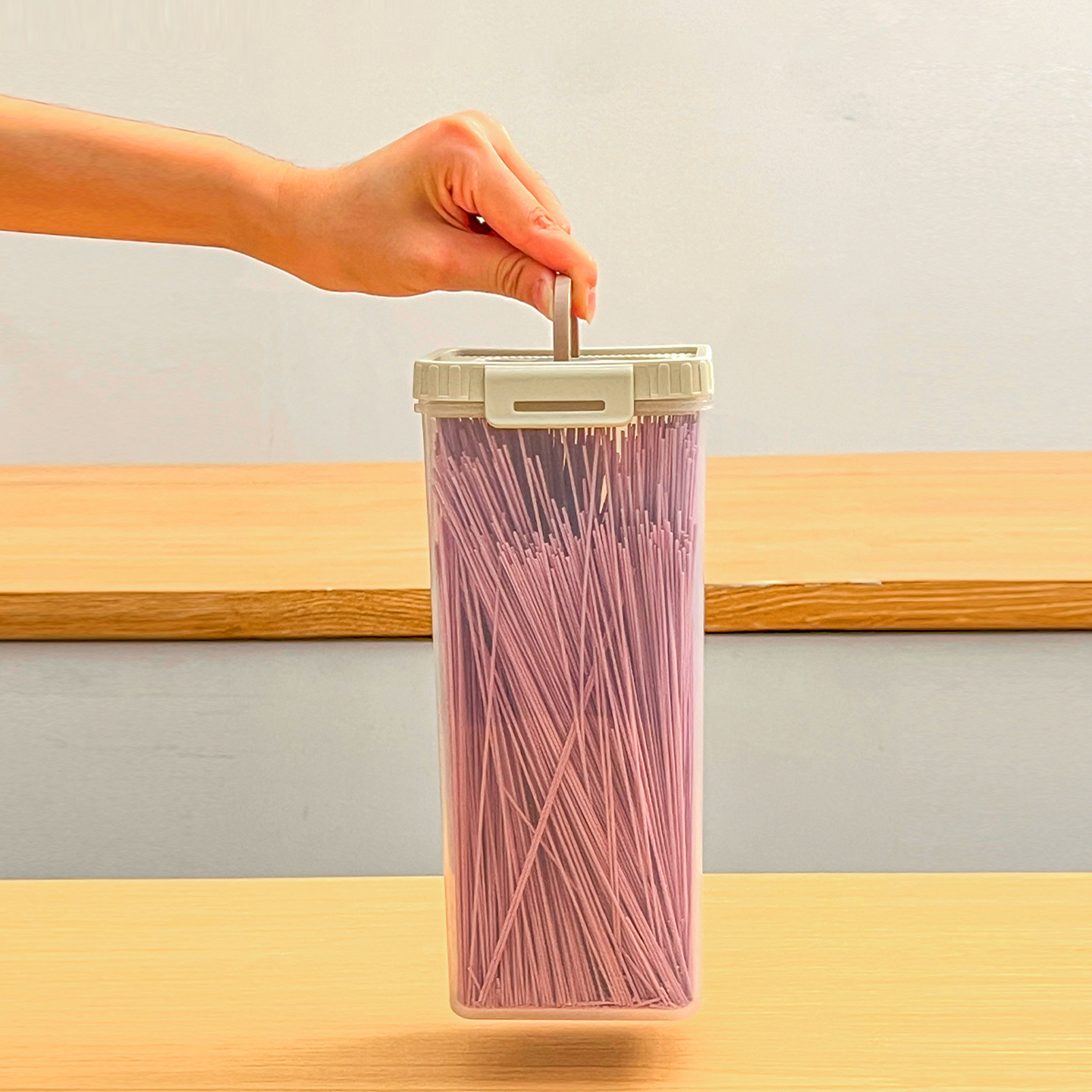 Noodles Sealed Storage Box Wit - Food Storage Design recensie en prijs