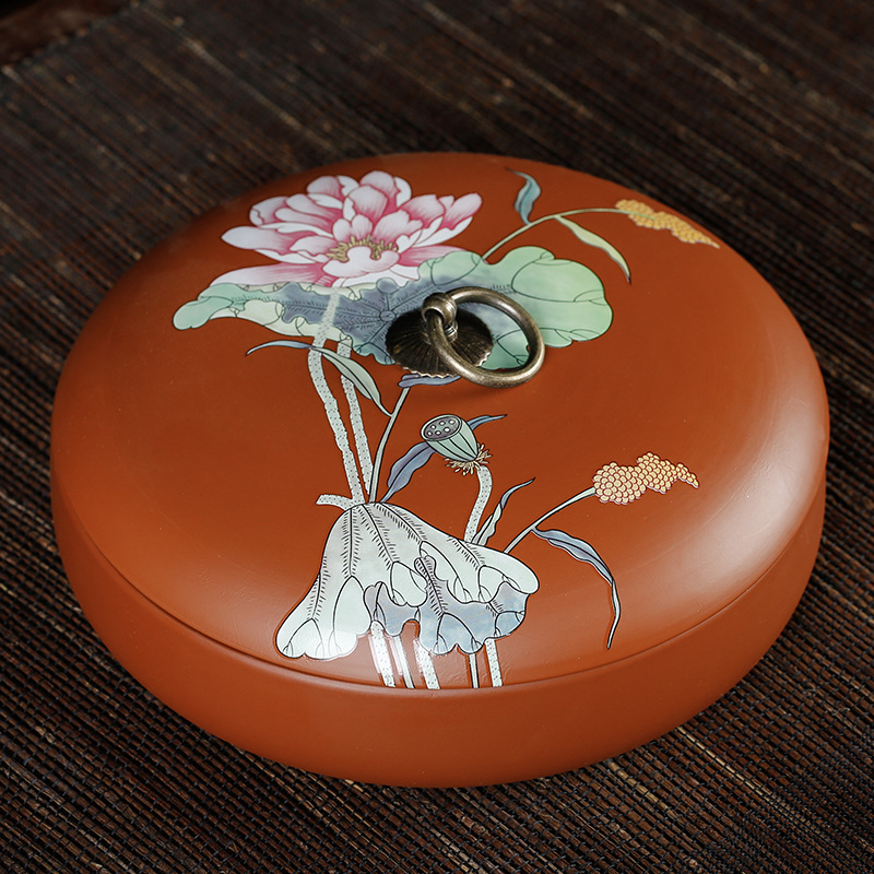 Purple Clay Tea Jars Round Sug - Food Storage Tank recensie en prijs