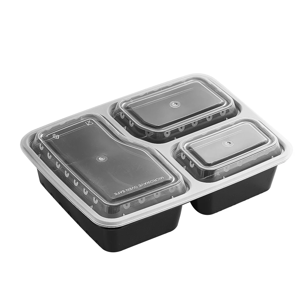 7 Pack 3 Compartment Meal Prep - Food Storage Safety recensie en prijs