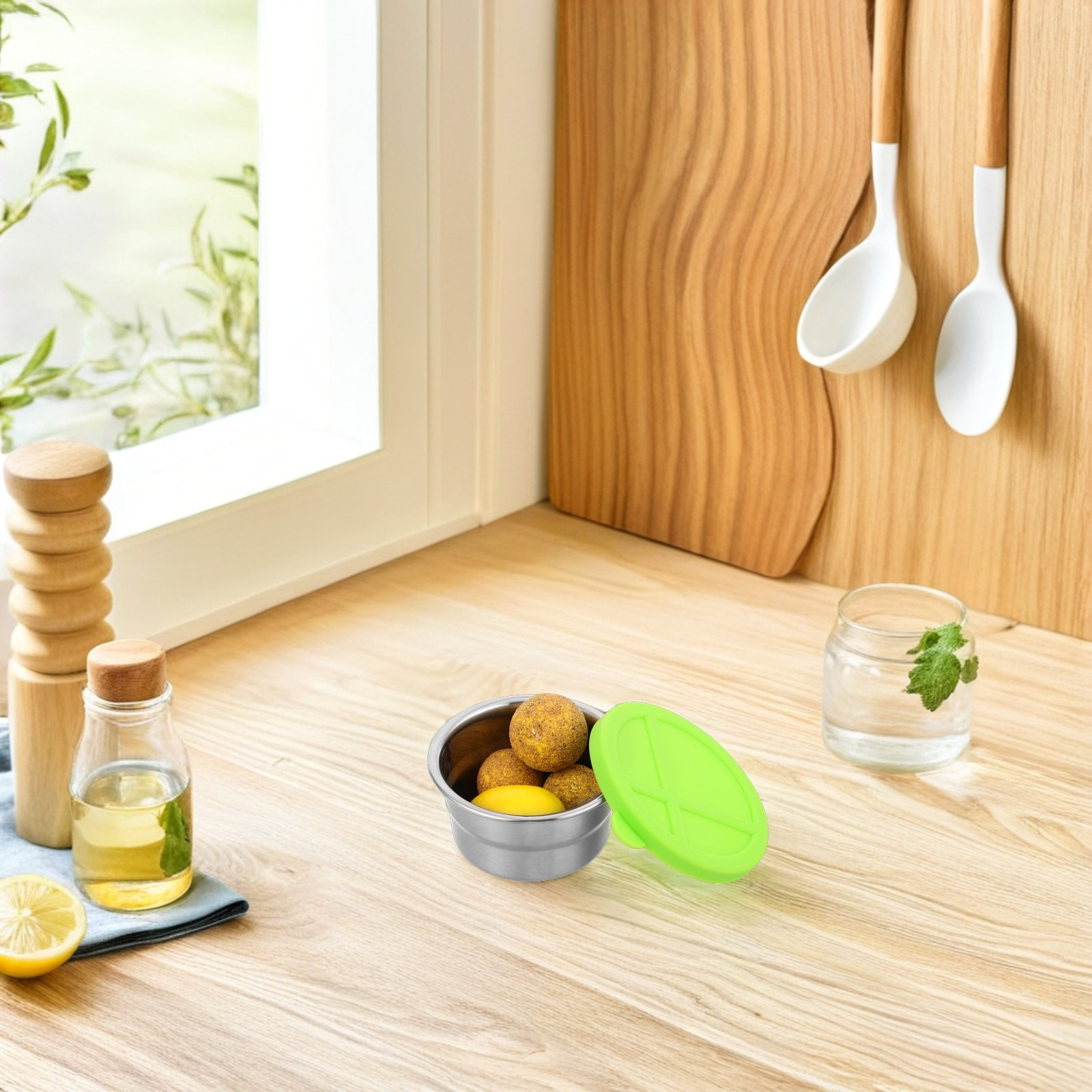 90Ml Stainless Steel Food Cont - Food Storage Box Stainless Steel recensie en prijs