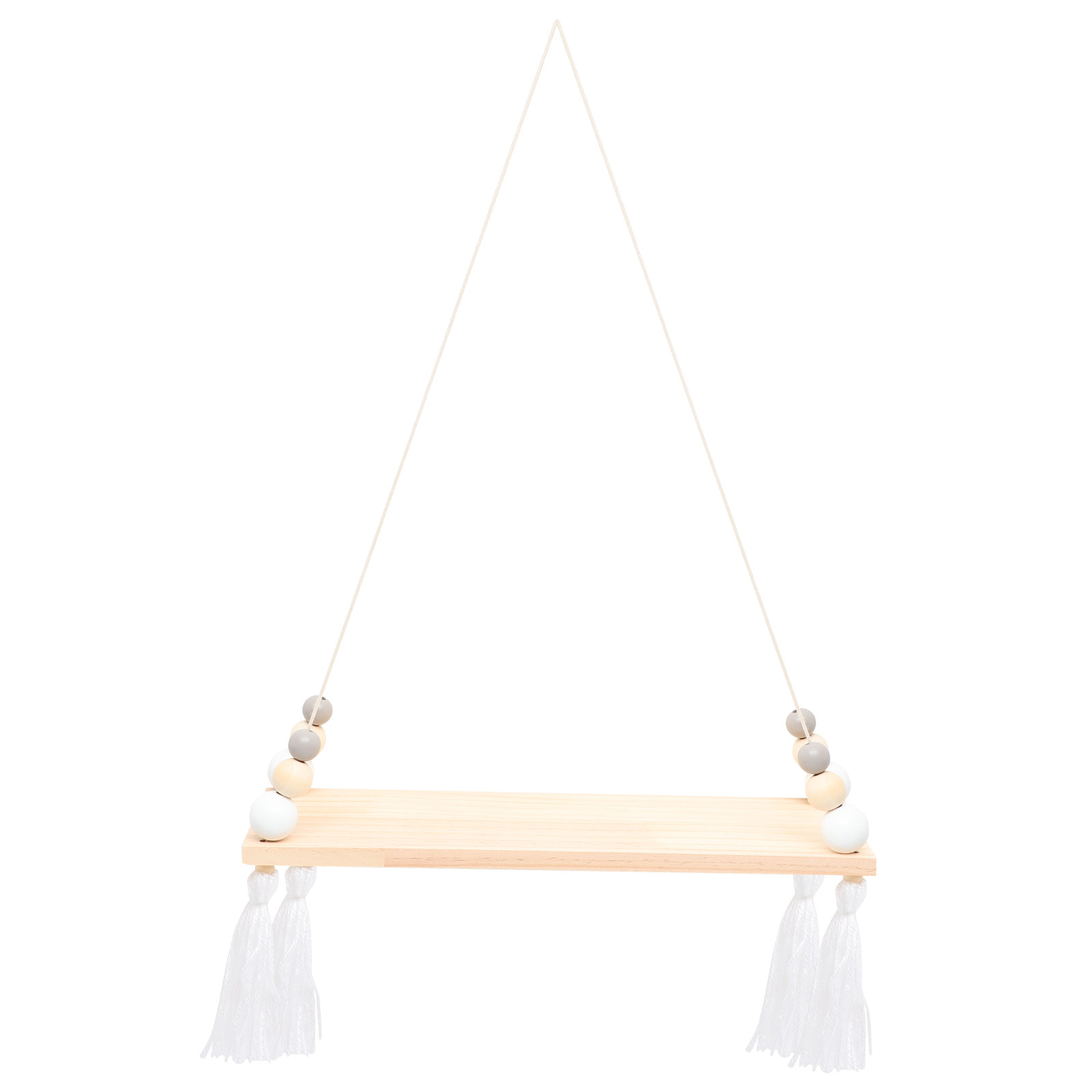 Tassel Hanging Shelf Wooden Bo - Food Storage Design recensie en prijs