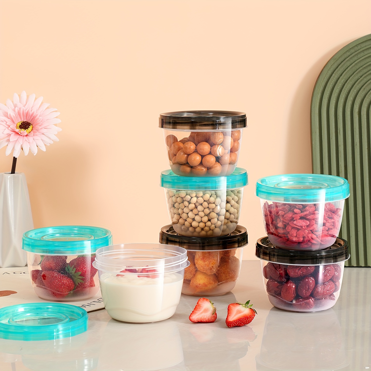 2 Transparent Sealed Food Stor - Food Storage Design recensie en prijs
