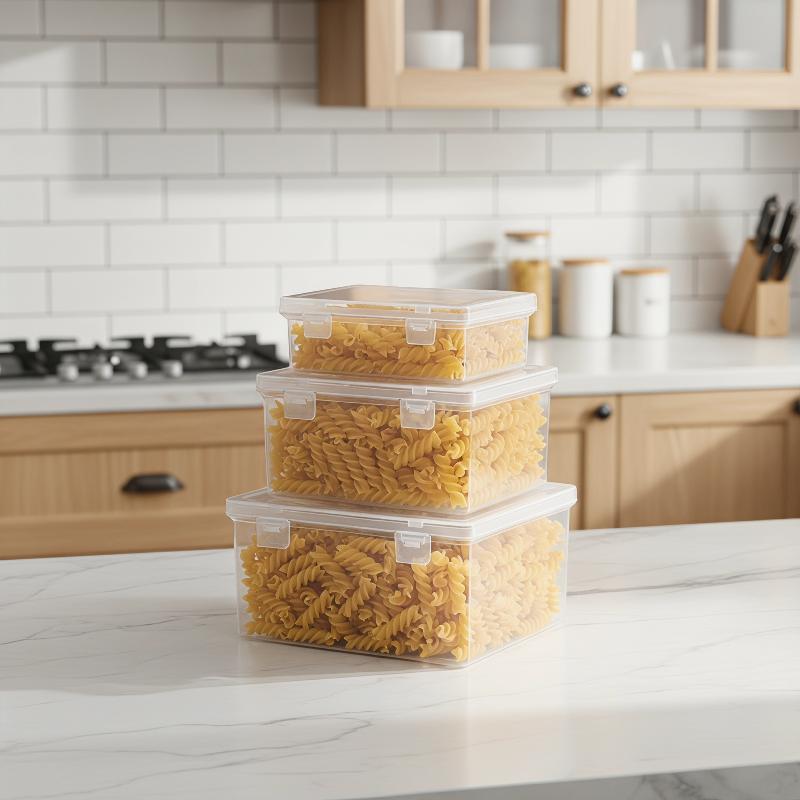 Plastic Food Storage Container - Food Storage Box Stainless Steel recensie en prijs