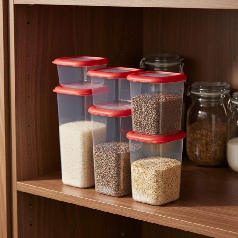 6 Pieces Airtight Food Storage - Food Storage Pantry recensie en prijs