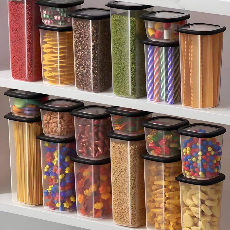 6 Pieces Airtight Food Storage - Food Storage Pantry recensie en prijs