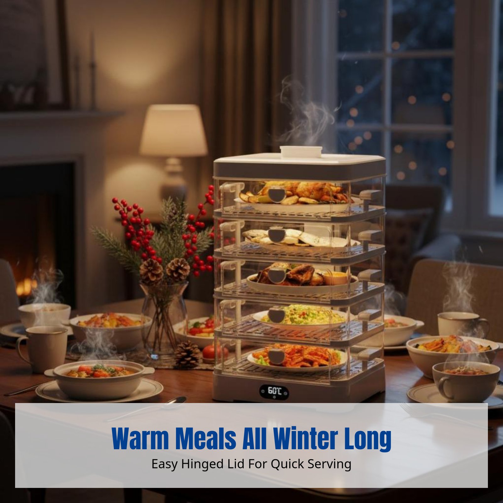 Electric Food Warmer Cover, In - Food Storage Table recensie en prijs