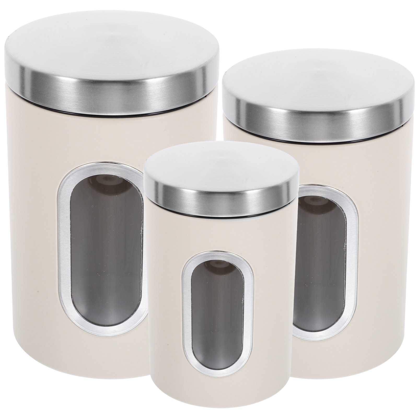 3Pcs Storage Jar Set Airtight  - Food Storage Pantry recensie en prijs