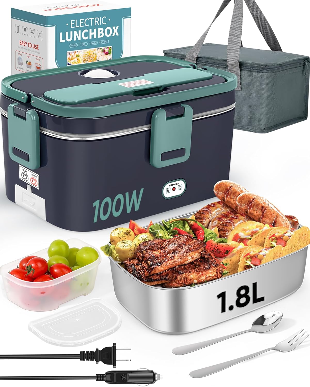 2025 New Non-Water-Filling Car - Food Storage Box Stainless Steel recensie en prijs