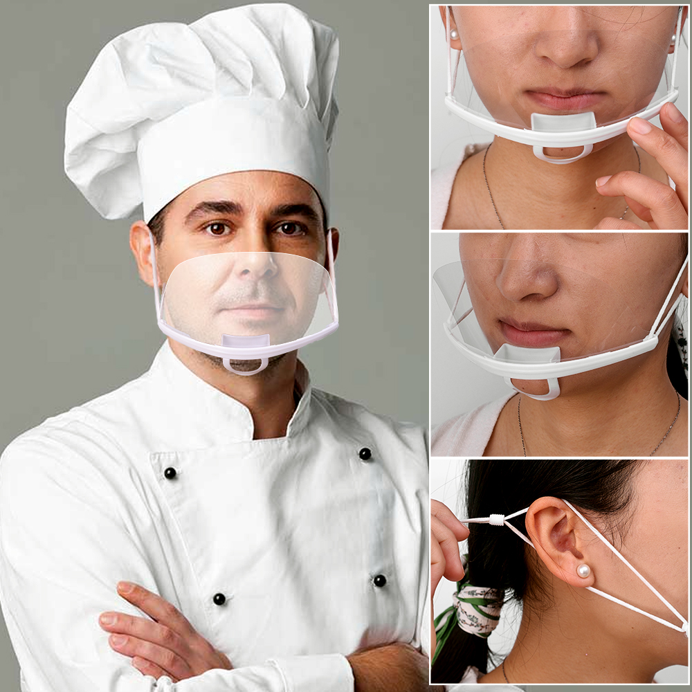 10/5/1x Plastic Clear Mask Shi - Food Storage Safety recensie en prijs
