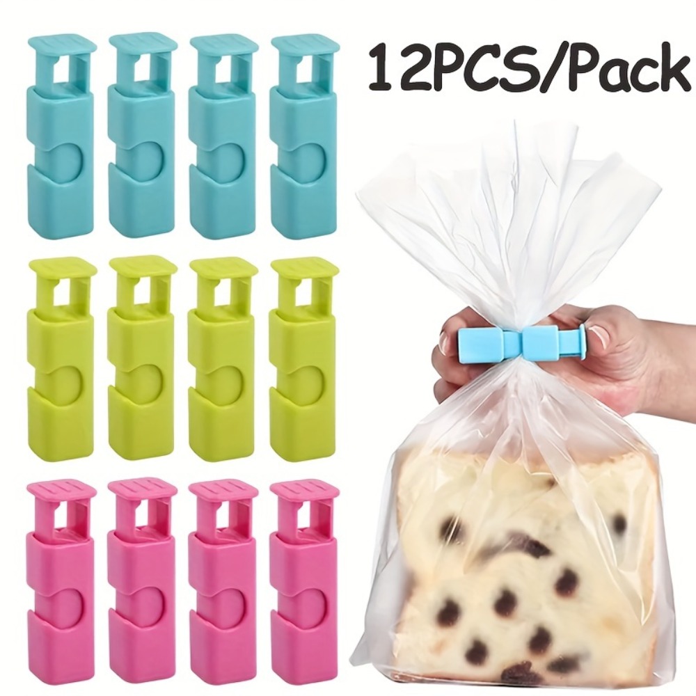 Food Bag Sealing Clips 12 Pcs  - Food Storage Reusable Bags recensie en prijs