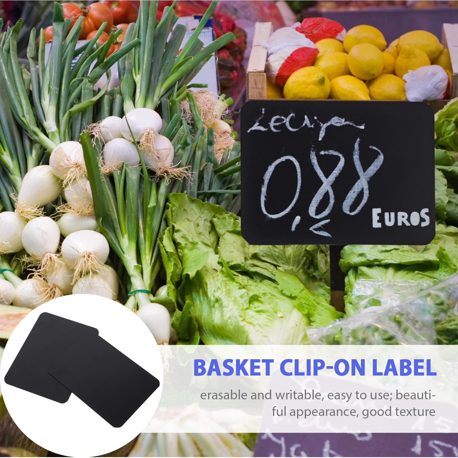 12pcs Removable PVC Bin Tags P - Food Storage Tank recensie en prijs