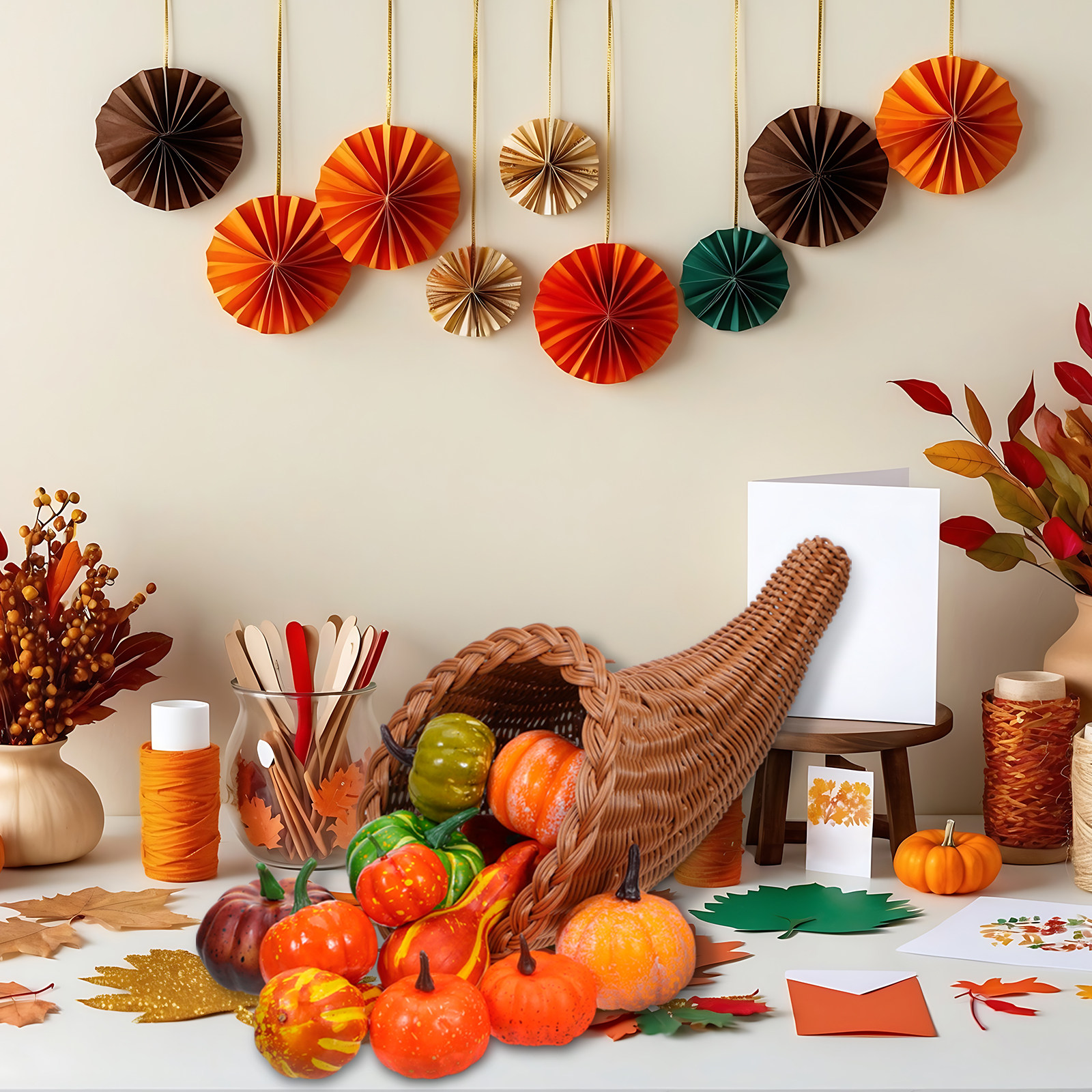 Small Cornucopia Basket Woven  - Food Storage Table recensie en prijs