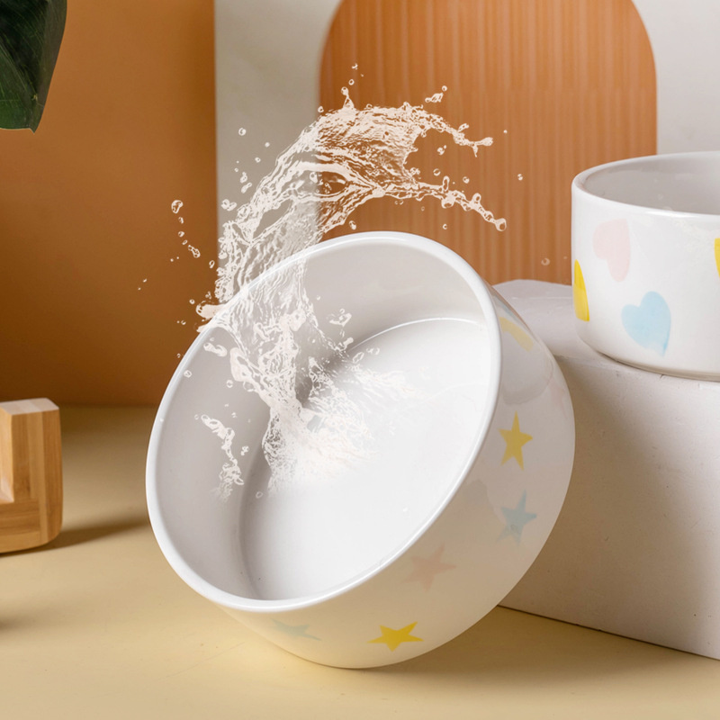 Ceramics Dog Bowl with Wood Ma - Food Storage Safety recensie en prijs