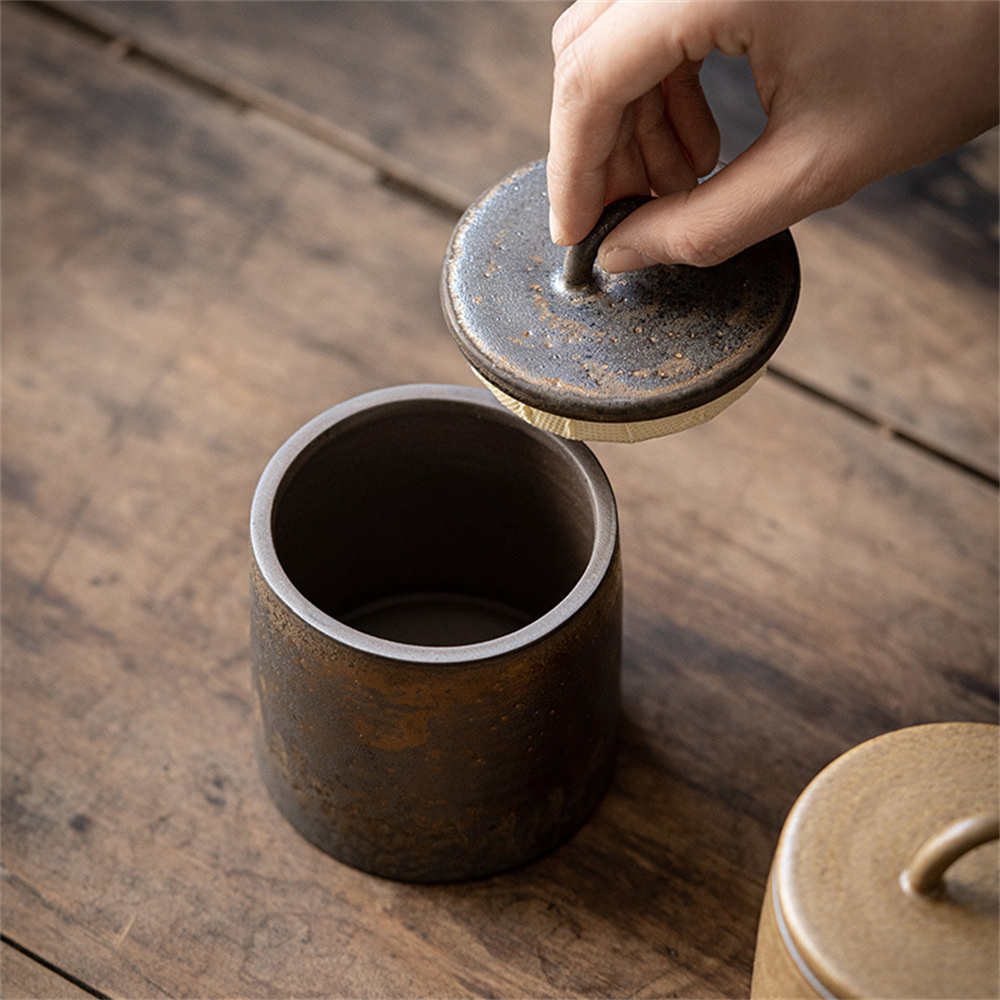 Ceramic Tea Caddy Sealed Jar S - Food Storage Tank recensie en prijs