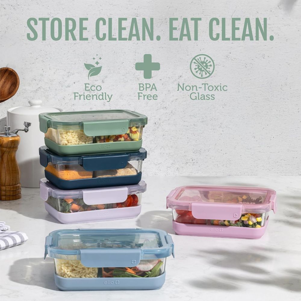 Refresh 3.4 Cup Divided Meal P - Food Storage Glass Containers recensie en prijs