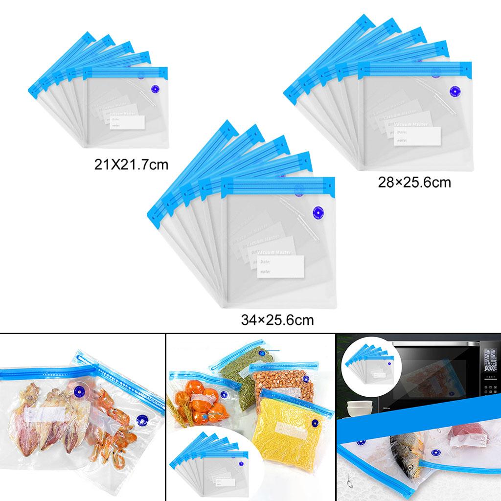 5Pieces Reusable Vacuum Food S - Food Storage Reusable Bags recensie en prijs