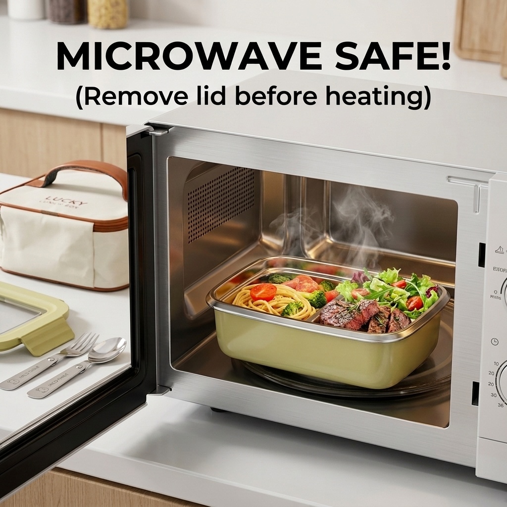 304 Stainless Steel Bento Lunc - Food Storage Safety recensie en prijs