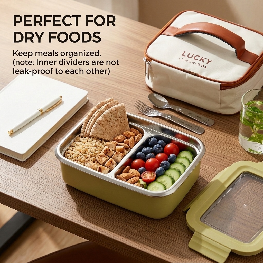304 Stainless Steel Bento Lunc - Food Storage Safety recensie en prijs
