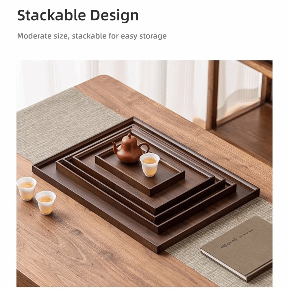 Decorate Tray Natural Bamboo B - Food Storage Table recensie en prijs