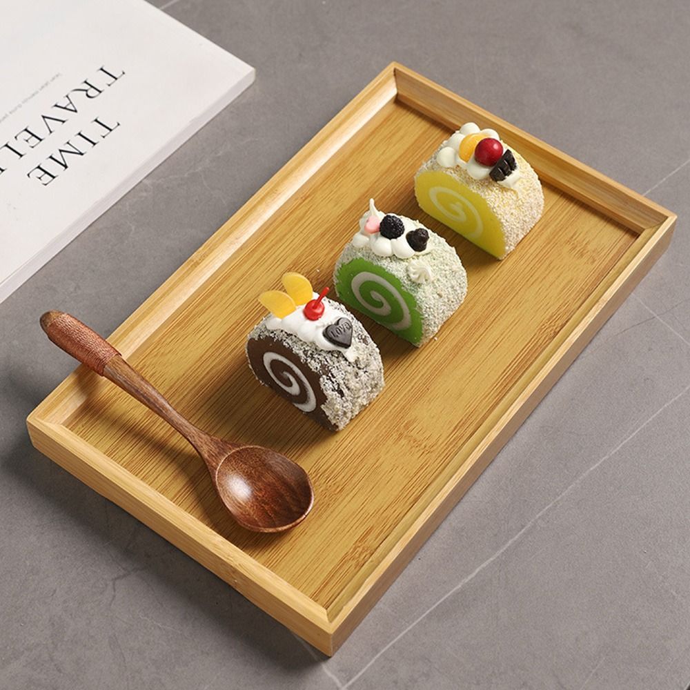 Decorate Tray Natural Bamboo B - Food Storage Table recensie en prijs