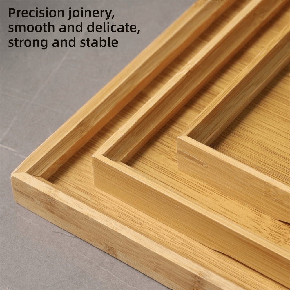 Decorate Tray Natural Bamboo B - Food Storage Table recensie en prijs