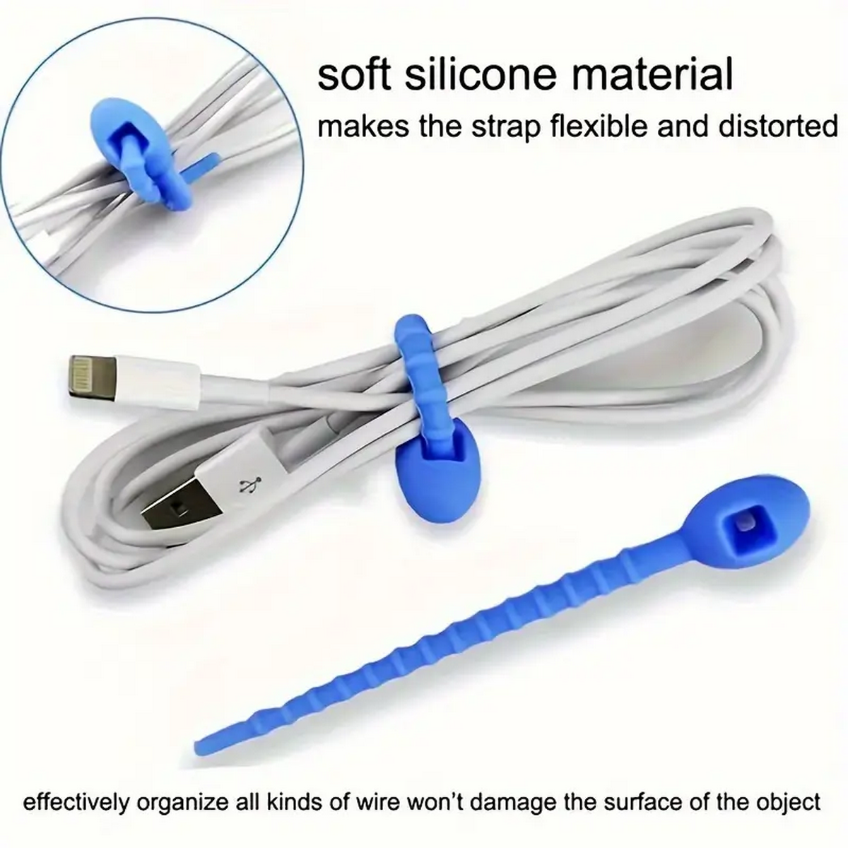 Silicone Reusable Cable Wire O - Food Storage Reusable Bags recensie en prijs
