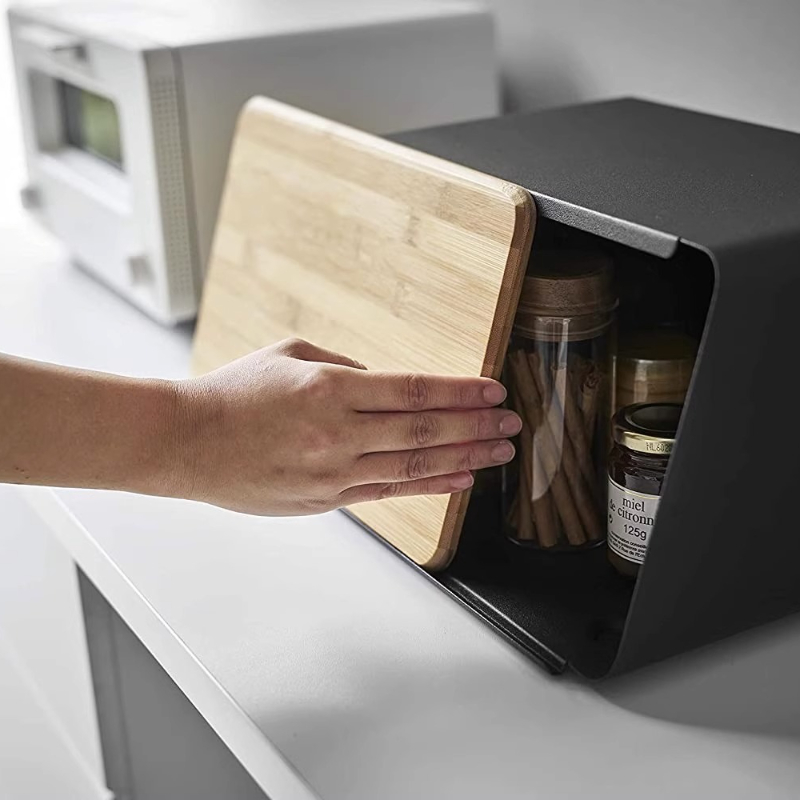 Bamboo Bread Box for Kitchen S - Food Storage Pantry recensie en prijs