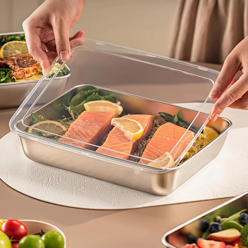 3pcs Stainless Steel Food Cont - Food Storage Box Stainless Steel recensie en prijs