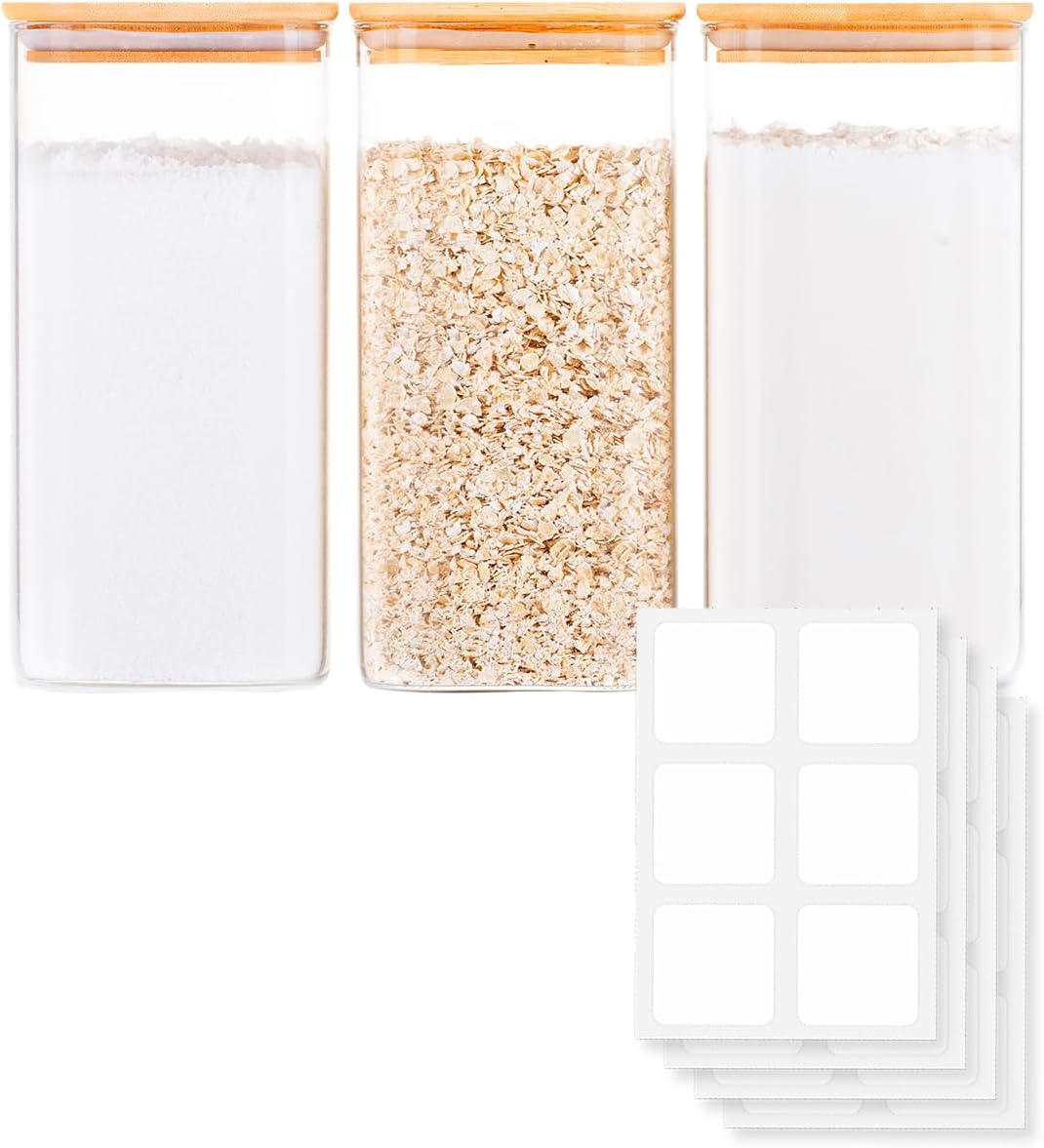 Glass Food Storage Jars with A - Food Storage Glass Containers recensie en prijs