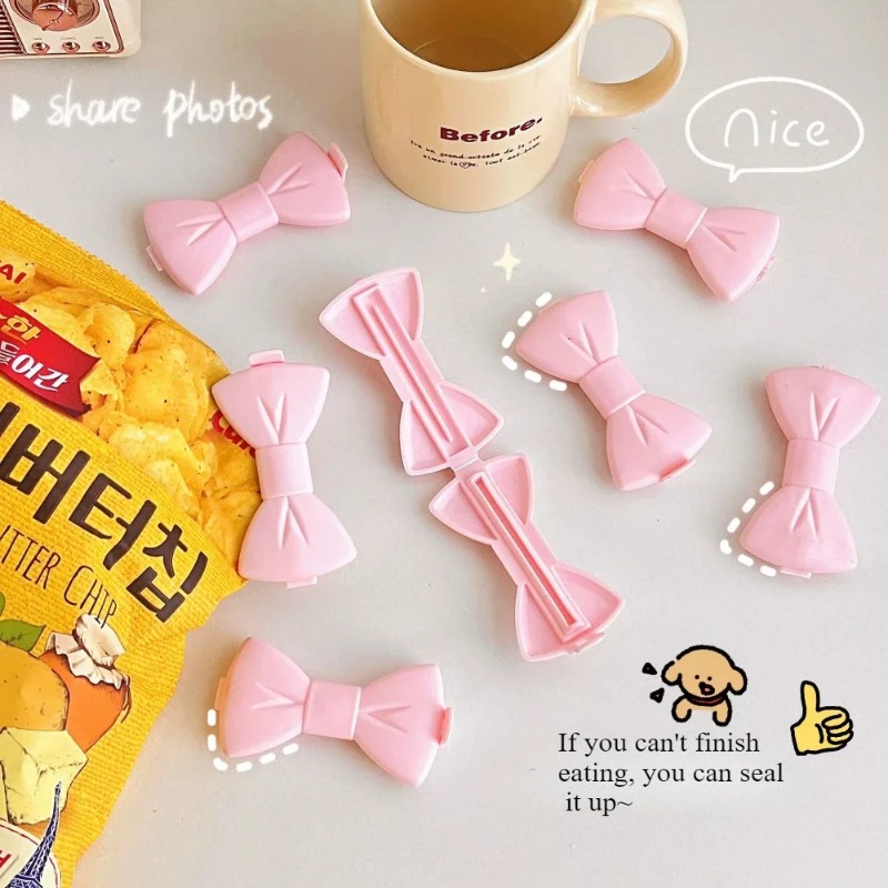 5PCS Kawaii Food Sealing Clip  - Food Storage Reusable Bags recensie en prijs