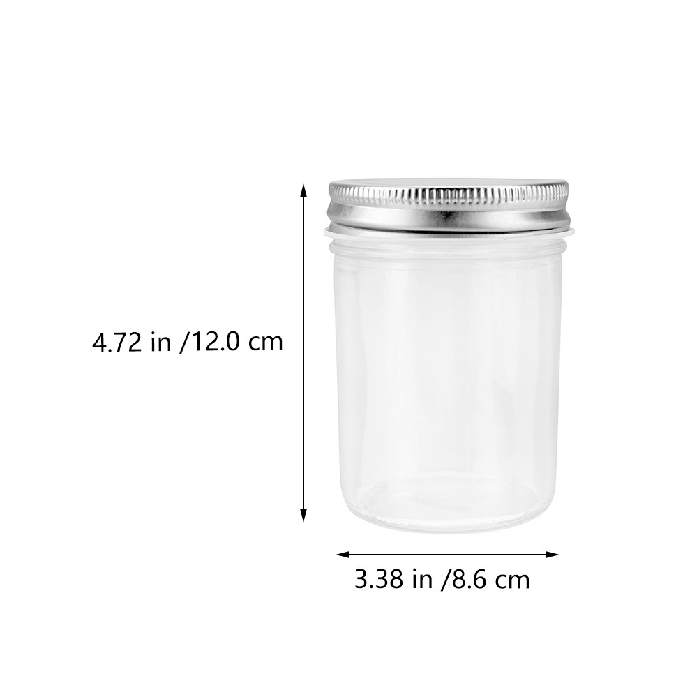 4Pcs Jam Canning Jars Glass Se - Food Storage Glass Containers recensie en prijs