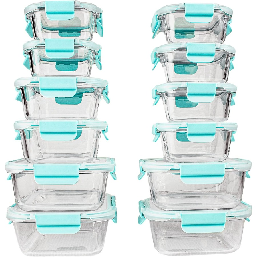Glass Food Containers Storage  - Food Storage Pantry recensie en prijs