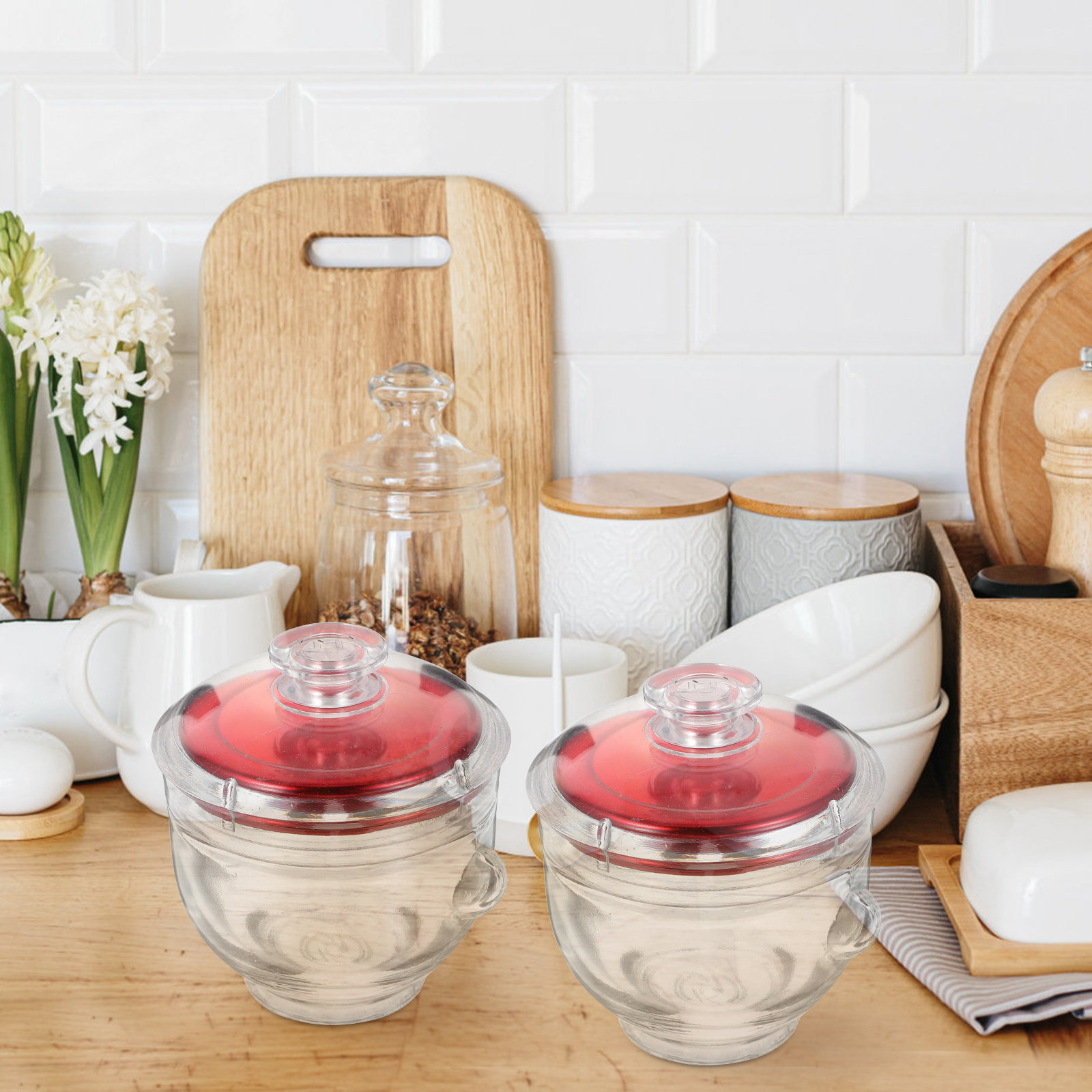 4Pcs Glass Cubilose Bottles Se - Food Storage Glass Containers recensie en prijs