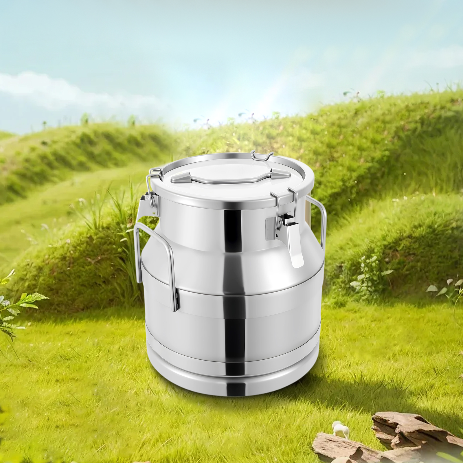 20L Milk Can 201 Non-magnetic  - Food Storage Tank recensie en prijs