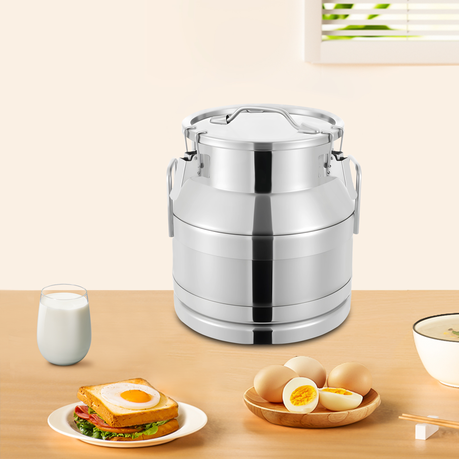 20L Milk Can 201 Non-magnetic  - Food Storage Tank recensie en prijs