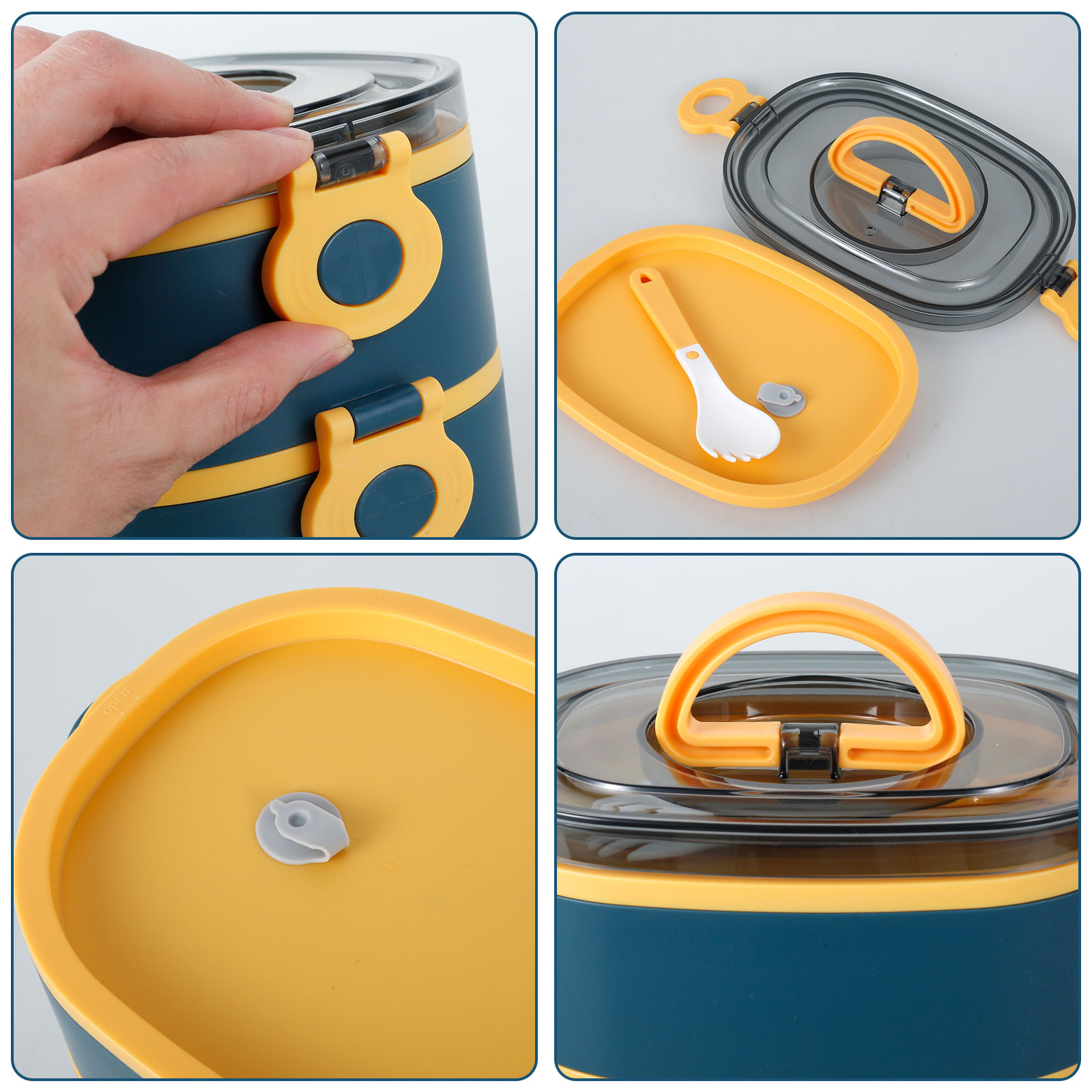 Portable adult lunch box 2000M - Food Storage To Keep Warm recensie en prijs