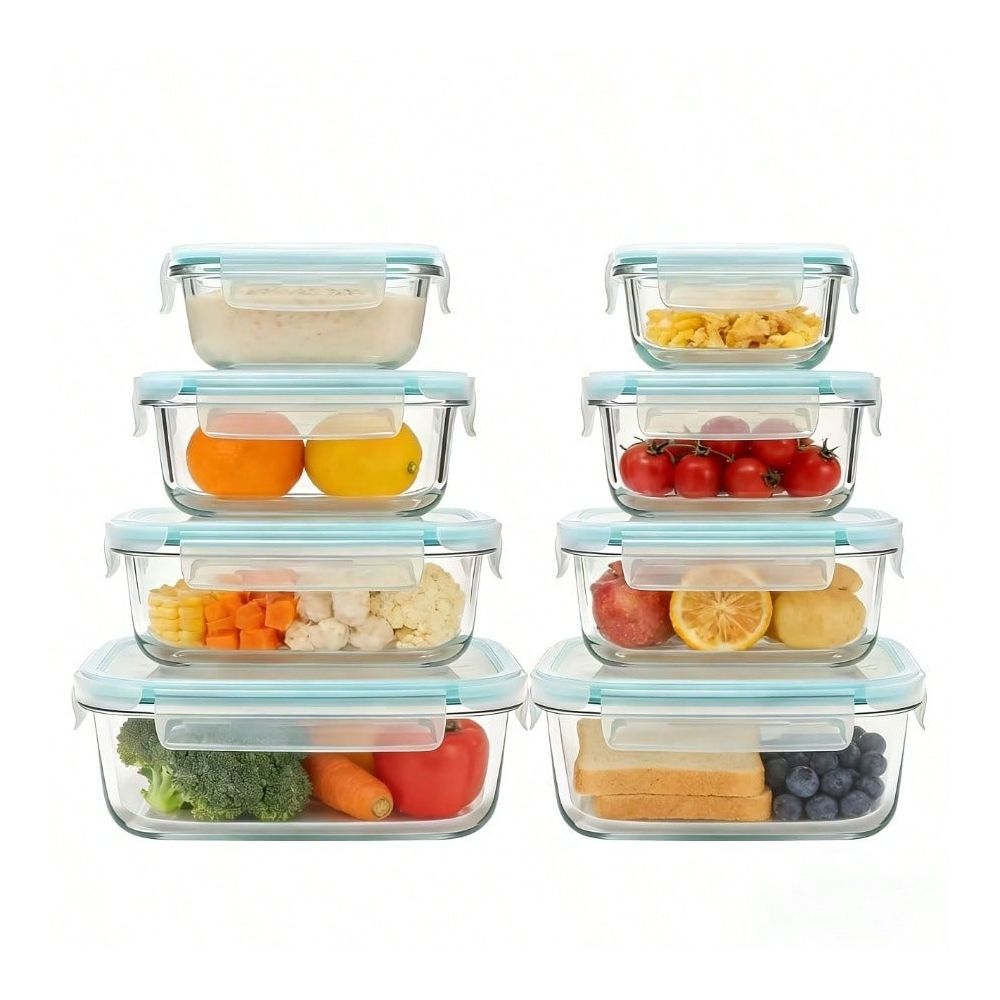 Glass Food Storage Containers, - Food Storage Design recensie en prijs
